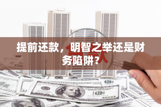 田林提前还款，明智之举还是财务陷阱？