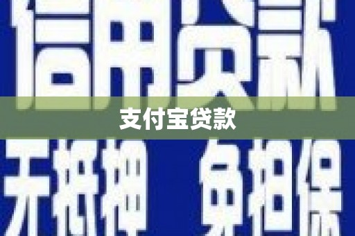 渭源支付宝贷款