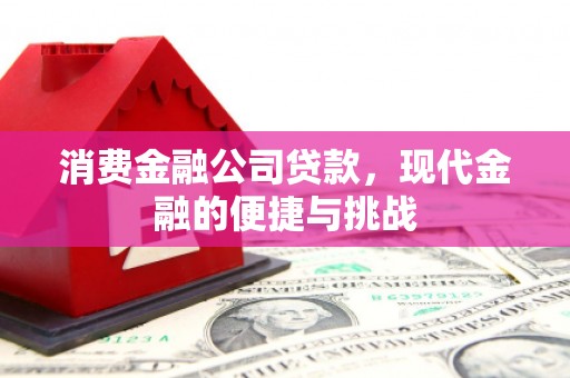 永济消费金融公司贷款，现代金融的便捷与挑战