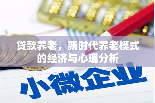 湖北贷款养老，新时代养老模式的经济与心理分析