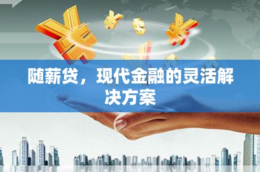 阿勒泰随薪贷，现代金融的灵活解决方案