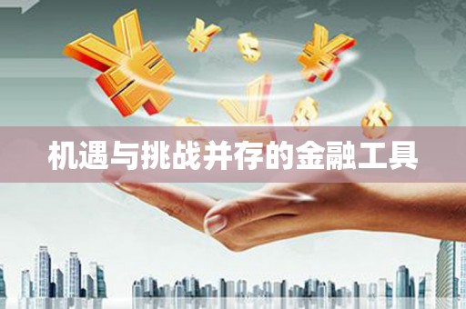 莎车机遇与挑战并存的金融工具