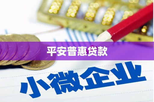 连山平安普惠贷款