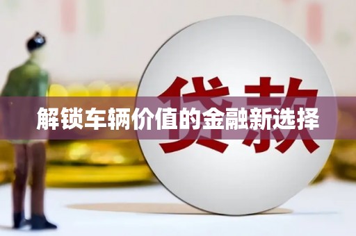 嘉黎解锁车辆价值的金融新选择