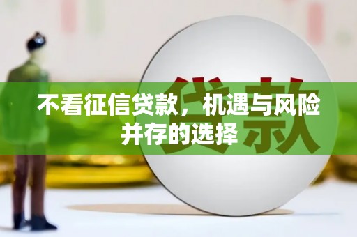 铁西不看征信贷款，机遇与风险并存的选择