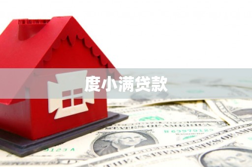 桐城度小满贷款
